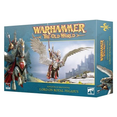 Games Workshop The Old World Kingdom of Bretonnia Lord on Royal Pegasus