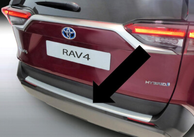 Ladekantenschutz schwarz für Toyota RAV4 V SUV 5. Generation RAV 4 ab 12.2018-