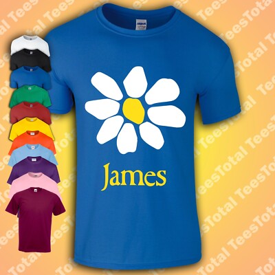 James The Band Tim Booth Daisy KINDER T-Shirt 1990er Madchester Happy Mondays Oasis