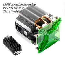 125W Heatsink Assembly For Dell XPS 8940 OptiPle 7080 G5 5000 VR 612F7 CPU VWD01