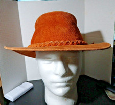 Australian Made Size M Leather Outback Bushman Cowboy Hat