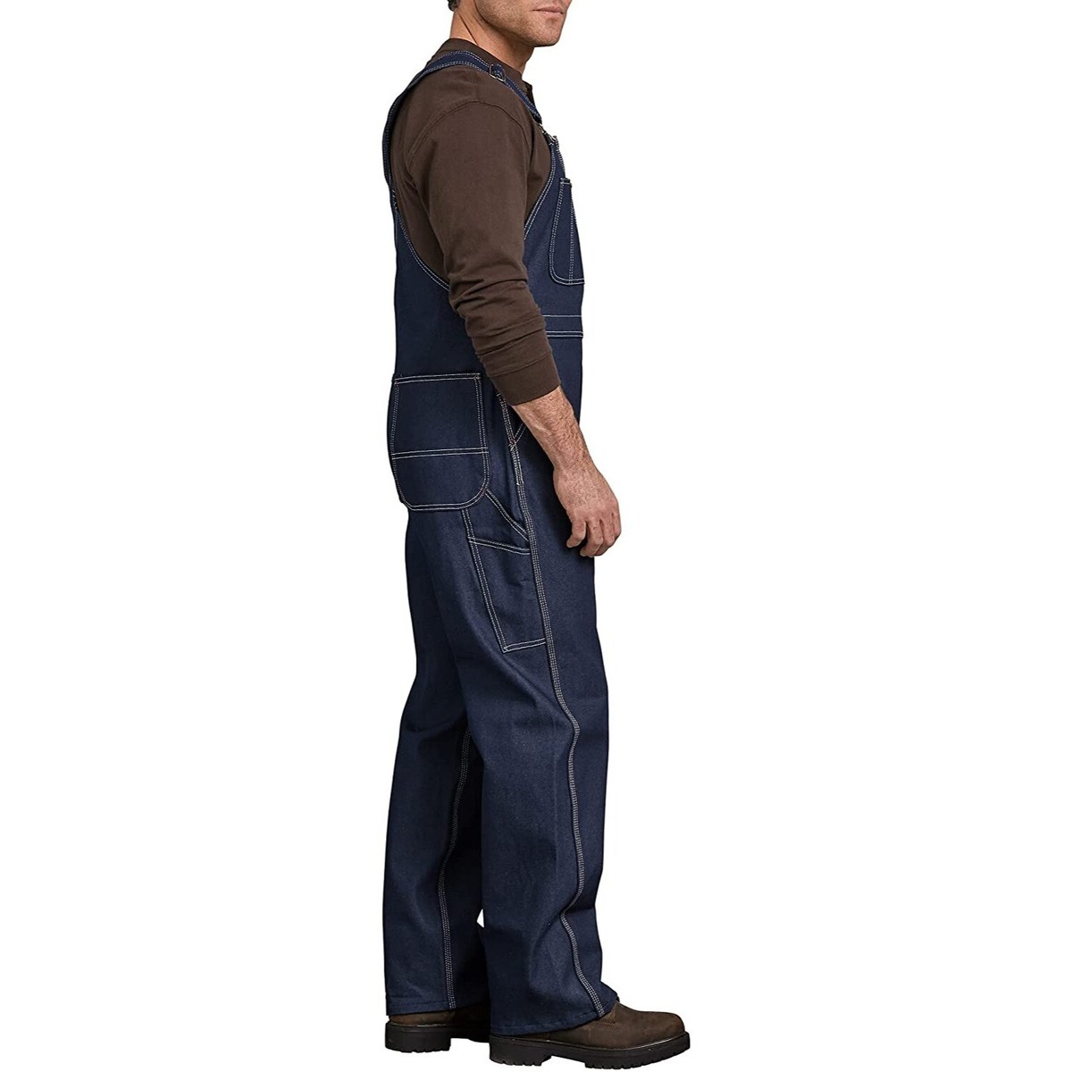 Dickies Men's Coverall Bib Overall Workwear Cotton Denim