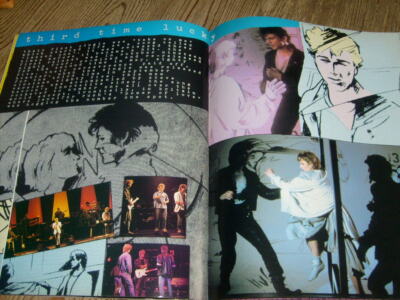 A-Ha Concert Program 1986 1987 World Tour Morten Harket Aha a ha