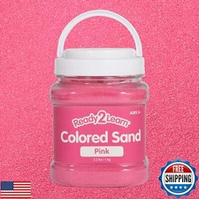 READY 2 LEARN Colored Sand - Pink - 2.2 lbs - Play Sand for Kids - Perfect fo
