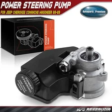Power Steering Pump with Reservoir for Jeep Cherokee Comanche Wagoneer 1988 1989