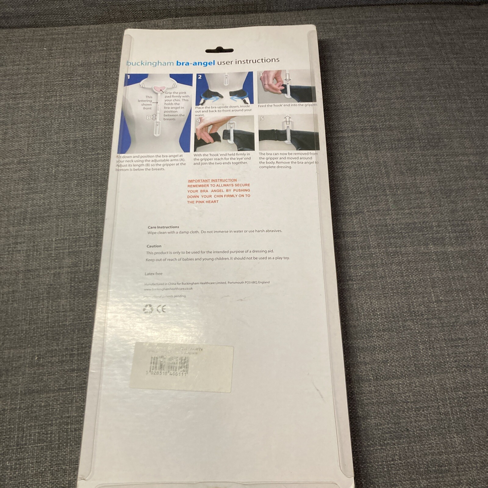 Buckingham Bra Angel Dressing Aid Disability Dressing Aid For Women Bra