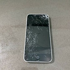 Apple iPhone 5c white For parts only