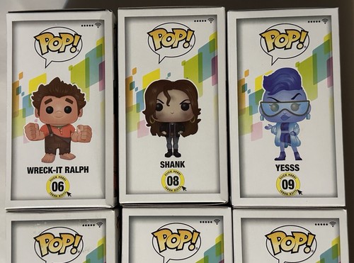 Lot x6 Ralph Breaks the Internet Funko Pops Wreck It Ralph, Shank, Fun Bun,Yesss - Picture 11 of 19