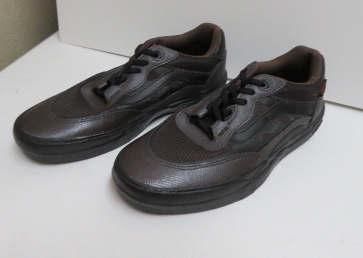 Vans X Justin Henry Wayvee Skate Shoe Coffee Bean Suede/Mesh NWOB