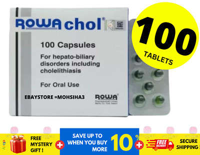 ROWACHOL 100 capsules – Improve Liver Gall Bladder Function prevent ...