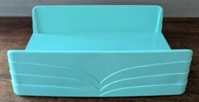 Vintage Creative Bath Products Tissue Box Holder, 1857 Jade, Plastic, GVC