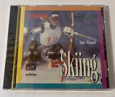 ESPN Let's Go Skiing User Manual Sports Instruction CD ROM WIN/MAC NEW