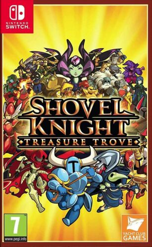 Shovel Knight: Treasure Trove Nintendo Switch UK Neu Spiel Italienisch Pal - Afbeelding 1 van 8