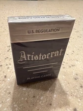 Sealed Aristocrat Classic Blue Playing Cards Dan & Dave Art of Play Limited Ed