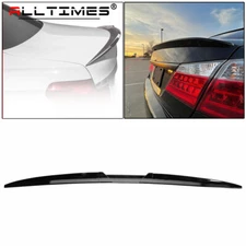 For Honda Accord 4DR Sedan 2013-2017 Gloss Black Car Rear Trunk Spoiler Lip Wing