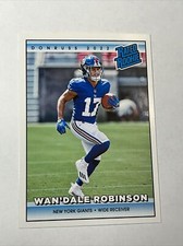 2022 Panini Instant Donruss Rated Rookie RC /4094 in hand Wan’Dale Robinson