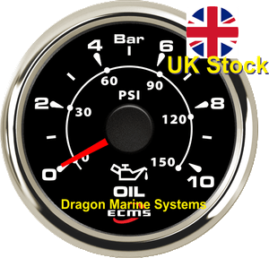 24 volt oil pressure gauge
