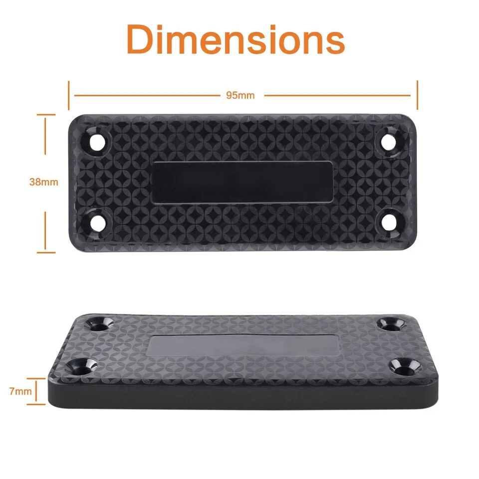 Magnetic Gun Holder Magnet Mount under Desk Pistol Concealed Magnetic Holster US - Image 2 of 4