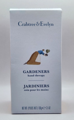 CRABTREE & EVELYN Gardeners Hand Therapy Cream 3.5 oz Intensive Conditioning NIB