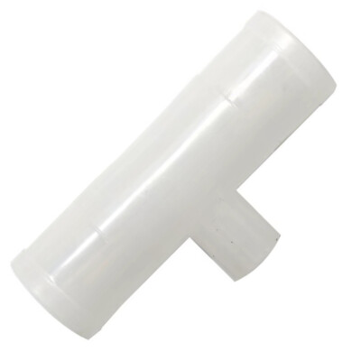 6pcs Tee PVC Pipe Fitting Plastic 3 Way Tee Slip Connector (25mm)