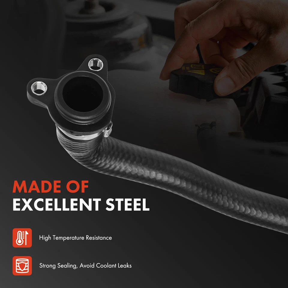 Tubo de refrigerante de agua para BMW 535i 2008-2010 535i GT 535i xDrive 535xi L6 3,0 L GAS Foto 4 de 4