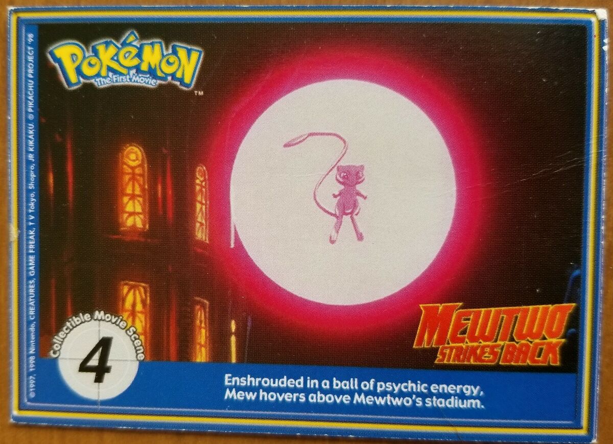 NEW A4 Pokémon Movie Mewtwo Strikes Back Alternate Scene 