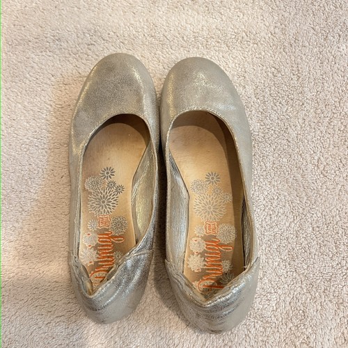 Ballerine Primigi Argento Ragazze 2 Eu 33 Formali Chiesa Metallizzate Scarpe Matrimonio - Foto 5 di 12