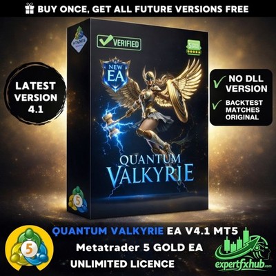 v4.1 Quantum Valkyrie EA Metatrader MT5 Forex Bot Trading Forex Robot prop firm