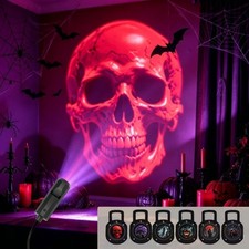  Led Halloween USB Projector Light Night Lamp...