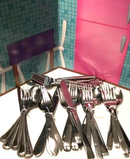 Mixed Flatware Sets 6 Place Settings