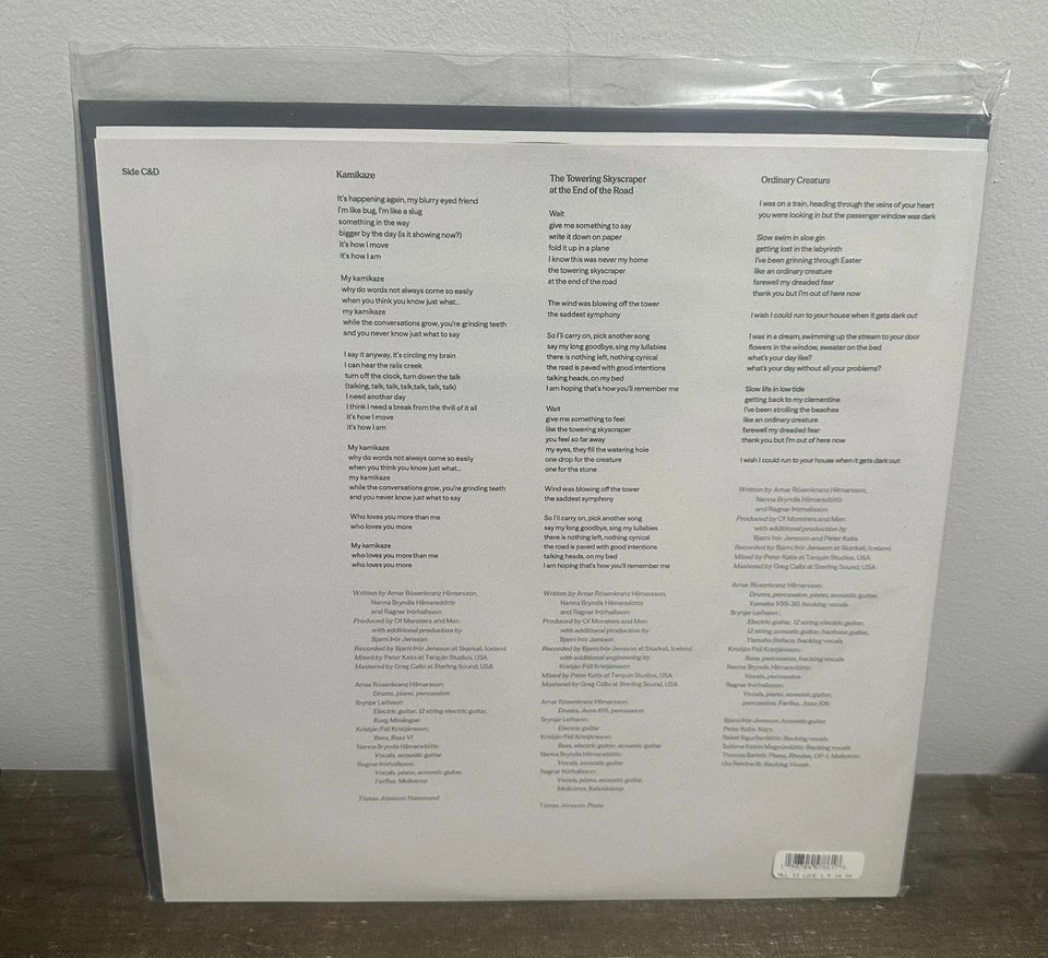 OF MONSTERS AND MEN All Is Love and Pain in the Mouse Parade SIGNED Vinyl 2LP 🆕 - Imagem 2 de 2