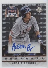 2015 Panini Stars and Stripes Longevity Signatures 8/171 Austin Bergner Auto 1n0