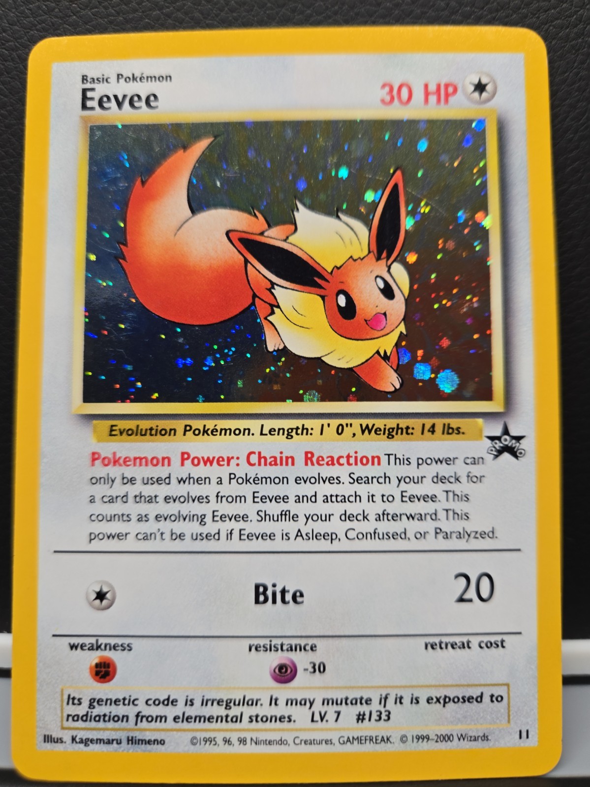 Eevee 11/53 Wotc Promo Holo