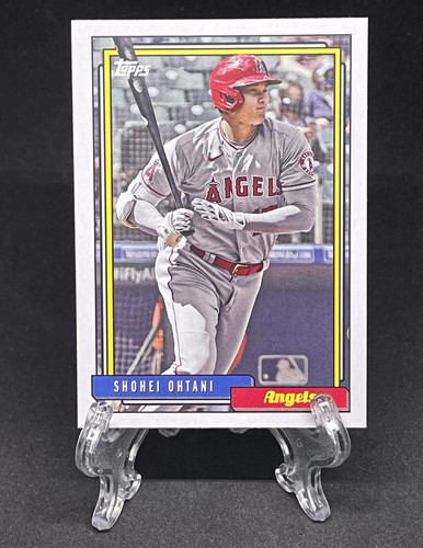Topps 2021 Update Shohei Ohtani T92-4 1992 Topps Redux Angels