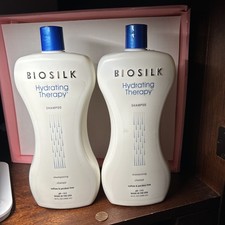 2 Biosilk Hydrating Tharapy Shampoo 34 oz Each NWOB