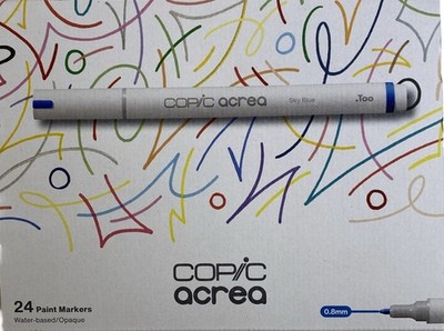 Copic Acrea Water-Based Paint Markers ~ 24 Pc