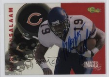 1995 Classic Images Four Sport Acetate 46/200 Rashaan Salaam Rookie Auto RC