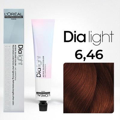 L'Oréal Professionnel Dialight 6,46 Dunkelblond Kupfer Rot Dm5/Rubilane 50ml