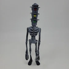 Siren Head Traffic Light Action Figure Toy SCP Sirenhead Figure Horror Model 8"
