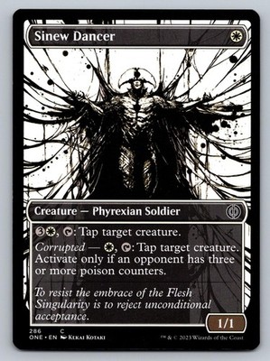 Sinew Dancer (Showcase) 286 Phyrexia: All Will Be One MTG NM White
