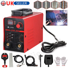 UK Mini Portable ARC MMA‑250 Amp IGBT Inverter Welder Electric Welding Machine