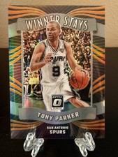 2023-24 Panini Donruss Optic Winner Stays Tony Parker #15 Orange Prizm /39