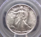 1936 "P" Walking Liberty SILVER Half Dollar 50c PCGS MS62 #677 Unc ECC&C, Inc.