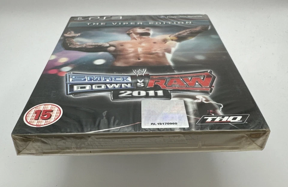 PS3 WWE Smackdown Vs Raw 2011: The Viper Edition, New And Factory Sealed - Image 3 of 4
