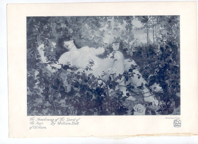 William Stott Of Oldham 1894 Venus + Diana + Awokening the Spirit of Rose + Text