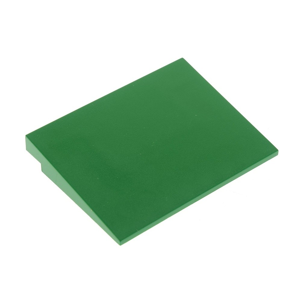 1x Lego Roof Tile 10° 6x8x1 Green Ramp Plate 4644 4612143 3292 4515