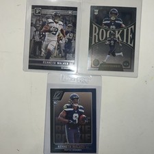 2022 Legacy Update Rookies Kenneth Walker III #211, PA-13 & Zenith #118 (3)Cards