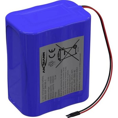 Ansmann 2447-3050-50 Battery Pack 8x 18650 3S2P with Li-Ion Cable 10.8V 5100