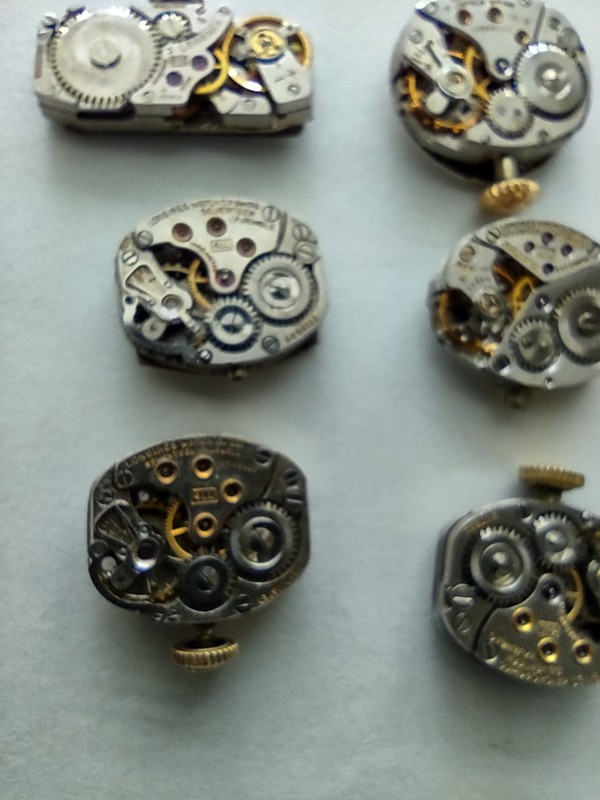 Lot of Longines Lady's Watch Movements