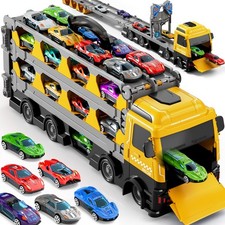 Ci Vetch 78-Inch Track Cars Trucks Toys for Toddlers 1-3 2-4 3-5 4-7 Years Ol...